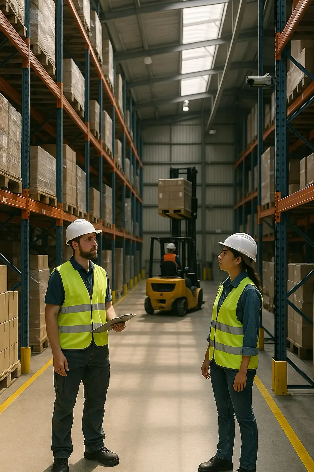 Контроль безопасности на складе